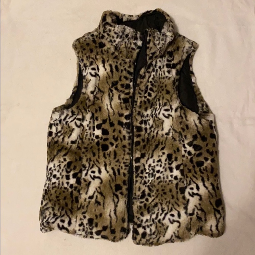 Reversible Faux fur Vest